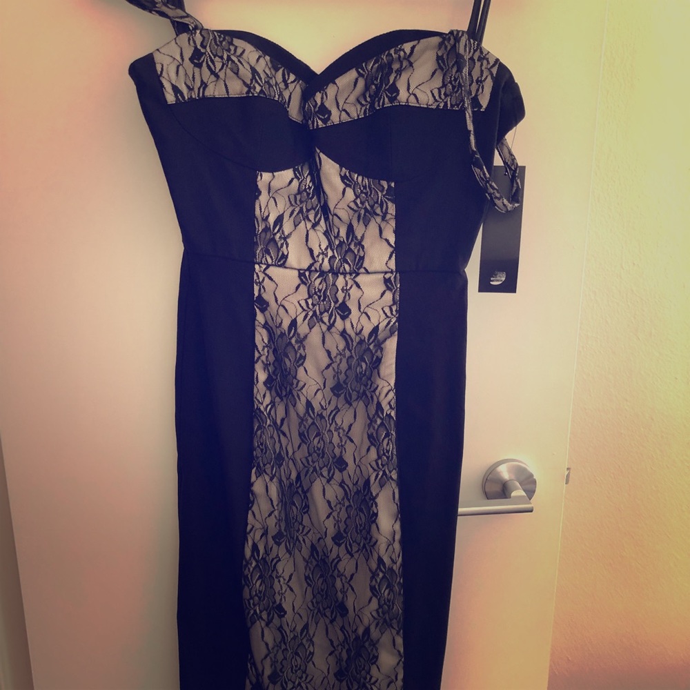 Stop Staring black dress